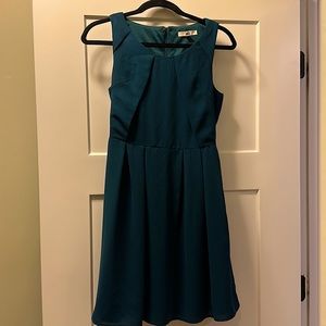 Ya Los Angeles Teal dress. Size S.